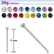 sns bend it to fit nose studs surgical steel 316l nose