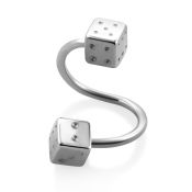 spesdi4 spirals twisters surgical steel 316l eyebrow