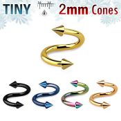 spetcn2 spirals twisters anodized surgical steel 316l eyebrow