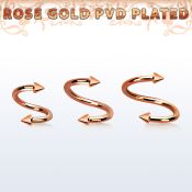 spettcn2 spirals twisters anodized surgical steel 316l eyebrow