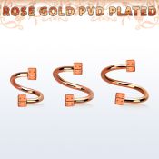 spettd25 spirals twisters anodized surgical steel 316l eyebrow