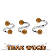 spte5 spirals twisters organic body jewelry eyebrow
