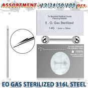 sset09 professional piercing kit steel nipple piercing needle