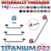 sudtaf5c straight barbells surgical steel 316l surface piercings