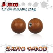 swball8 loose body jewelry parts organic body jewelry 