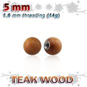 teball5 loose body jewelry parts organic body jewelry 