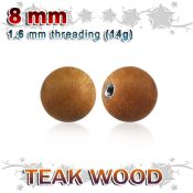 teball8 loose body jewelry parts organic body jewelry 