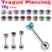trg47 surgical steel barbells tragus piercing