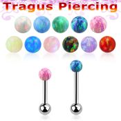 trgop3ss surgical steel barbells tragus piercing