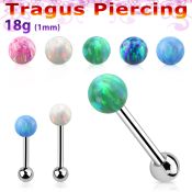 trgop4ss surgical steel barbells tragus piercing