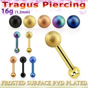 trgt35 straight barbells anodized surgical steel 316l tragus