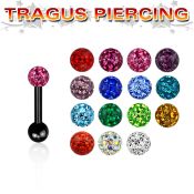 trgt7 straight barbells anodized surgical steel 316l tragus