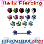 ubber23e straight barbells titanium g23 implant grade eyebrow