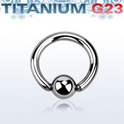 ubcr8 hoops captive rings titanium g23 implant grade ear lobe