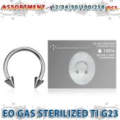 ublk475 horseshoes titanium g23 implant grade belly button