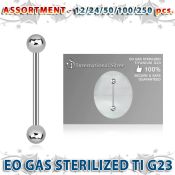 ublk476 straight barbells titanium g23 implant grade tongue