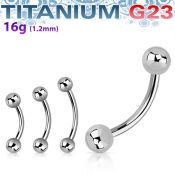 ubneb micro curved barbells titanium g23 implant grade eyebrow