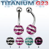 ubnfr8d belly rings titanium g23 implant grade belly button
