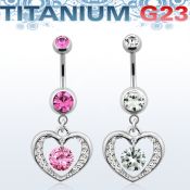 umcd571 belly rings titanium g23 implant grade belly button