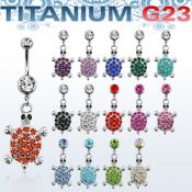 umcd574 belly rings titanium g23 implant grade belly button