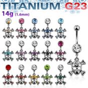 umcdsk4 belly rings titanium g23 implant grade belly button
