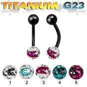utbnfr6c belly rings anodized titanium g23 implant grade belly button