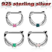 vsepp14 straight barbells silver 925 septum