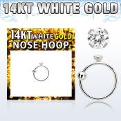 whz15 nose hoop gold nose
