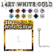 wsczm1 l shape nose studs gold 