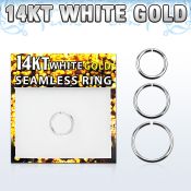 wsel16 seamless segment rings gold nose