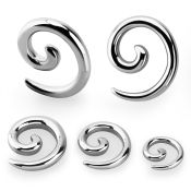 wspg tapers surgical steel 316l ear lobe