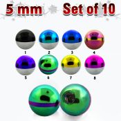 xbmt5 loose body jewelry parts anodized surgical steel 316l belly button