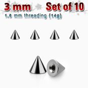 xcon3g loose body jewelry parts surgical steel 316l belly button