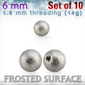 xfobal6 loose body jewelry parts surgical steel 316l 