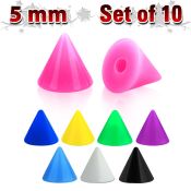 xsacn5 loose body jewelry parts acrylic body jewelry belly button