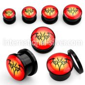 afpbat plugs gauges acrylic body jewelry ear lobe
