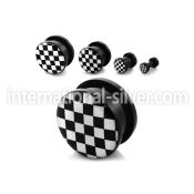 afpk plugs gauges acrylic body jewelry ear lobe