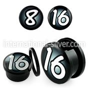 afpoo plugs gauges acrylic body jewelry ear lobe