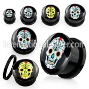 afpz plugs gauges acrylic body jewelry ear lobe