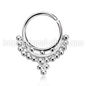 agsepv9 seamless segment rings silver 925 septum