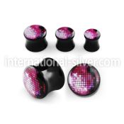 apgqq plugs gauges acrylic body jewelry ear lobe