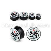 apgvv plugs gauges acrylic body jewelry ear lobe