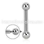 bb8x straight barbells surgical steel 316l tongue