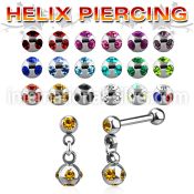 bber40 straight barbells surgical steel 316l tragus