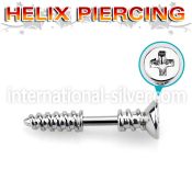 bber49b straight barbells surgical steel 316l helix