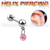 bber5 straight barbells surgical steel 316l tragus