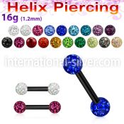 bbert23 straight barbells anodized surgical steel 316l eyebrow