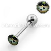 bbfsmg straight barbells surgical steel 316l tongue