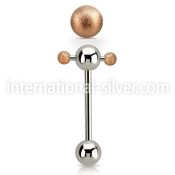 bbspnfor straight barbells surgical steel 316l tongue