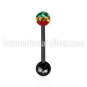 bbtfr5r straight barbells anodized surgical steel 316l tongue